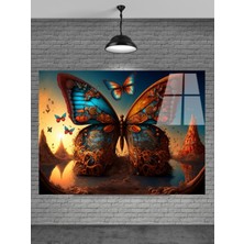 Meta Cam 3D Kelebek Cam Tablo