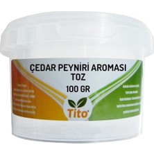 Tito Toz Çedar Peyniri Aroması Suda Çözünür - 100 gr