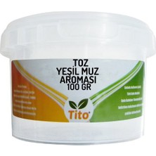 Tito  Toz Yeşil Muz Aroması [suda Çözünür] 100 gr