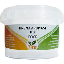 Tito Toz Krema Aroması Suda Çözünür - 100 gr