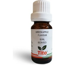 Tito Yeşil Elma Aroması Suda Çözünür - 10 ml