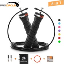 Chaoduo Shop Sarı-Çift Delikli Stil Crossfit Atlama Ipi Hız ve Ağırlıklı Ip Atlama Ipleri Ayarlanabilir Tel Ip Atlama Ipi Ekstra Kablolu Bilyalı Rulmanlar Kaymaz Sap (Yurt Dışından)