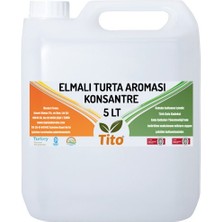 Tito  Elmalı Turta Aroması [suda Çözünür] 5 Lt