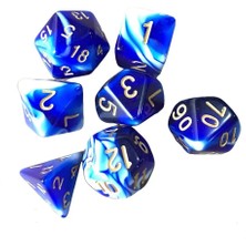 Chaoduo Shop C4 Stili Trpg Dnd Aksesuarları Için Sıcak Çok Taraflı 7-Die Zar Seti Oyun Zar Çokyüzlü D4 D6 D8 D10 D12 D20 Trpg Dnd Aksesuarları Için Zar (Yurt Dışından)