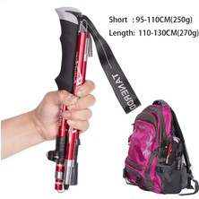 Chaoduo Shop Yeşil 95-110 Stili Anti Şok Baston Teleskopik Baton Trekking Çubuğu Ultra Hafif Alüminyum Alaşımlı Taktik Yürüyüş Bastonları 5 Bölümlü 1 Adet (Yurt Dışından)