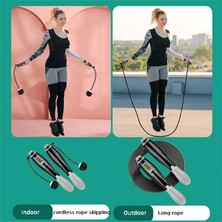 Chaoduo Shop 01-Pembe Kablosuz Stil Çift Amaçlı Ayarlanabilir Atlama Ipi Akıllı Elektronik Sayma Ipi Atlama Sporları Fitness Akülü Çelik Tel Ip Atlama Ipi (Yurt Dışından)