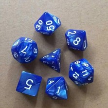 Chaoduo Shop No.6 Tarzı Et 6 Renkli Oyun Çok Taraflı Zar Oyunu Partiler Için Karışık Renkli Oynama Trpg Gamer Için Trpg Gamer Portable (Yurt Dışından)