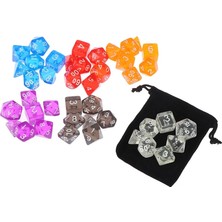 Chaoduo Shop Pp Tarzı Et Dnd Çokyüzlü Zar Seti Masa Oyunları Için Rpg Mtg D4 D6 D8 D10 D% D12 D20 Seçim Için 6 Renk (Yurt Dışından)