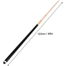 Chaoduo Shop Bir Stil Yazın Taco De Sinuca Snooker Cue 48IN Junior Kid Bilardo Mili 2 Parçalı Ahşap Havuz Bilardo Istakası Eğlence Snooker Bilardo Aracı (Yurt Dışından)