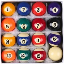 Chaoduo Shop mm Reçine Mini Bilardo Topu Çocuk Oyuncak Küçük Havuz Isteka Topları Tam Set 425E (Yurt Dışından)