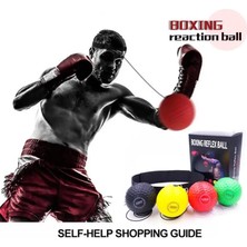 Chaoduo Shop 3 Adet Siyah Stil Yok Yeni Yükseltme Boks Reaksiyon Topu Reaksiyon Hızını Artırın El Göz Eğitimi Muay Thai Spor Egzersizi 4 Renkli Tam Set G (Yurt Dışından)