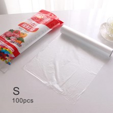 Yaci Shop 100PC S Tarzı 1 Rulo Gıda Saklama Koruma Torbaları Ambalaj Filmi Gıda Tasarrufu Plastik Torba Kalınlaşmış Saran Wrap Vakum Mühürleyen Genel (Yurt Dışından)