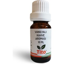 Tito Vanilyalı Kahve Aroması Suda Çözünür - 10 ml