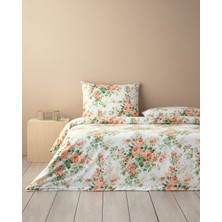 English Home Mystic Rose Çift Kişilik Nevresim Seti 200 x 220 cm Turuncu