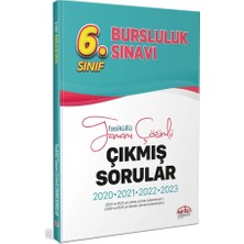 Editör Yayınları 6. Sınıf Bursluluk Sınavı Çıkmış Sorular Benzer Sorular - 2024 Deneme