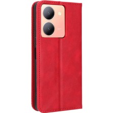 Manyi Market Vivo Y36 5g/4g Cüzdan Manyetik Kapatma Pu Deri Için Telefon Kılıfı (Yurt Dışından)