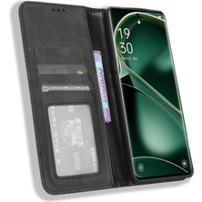 SZY Market Oppo Bulmak Için Kılıf X6 5g Manyetik Kapatma Pu Deri Cüzdan (Yurt Dışından)