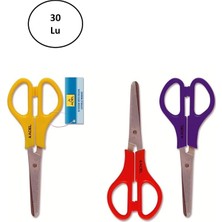 Adel Cetvelli Okul Makası 30'lu