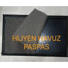 Karmat Hijyen Havuzlu Kapı Önü Paspası, Kauçuk Paspas, Paspas, 50*80