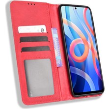 BDT Market Xiaomi Poco M4 Pro Cüzdan Manyetik Kapatma Pu Deri Kılıf (Yurt Dışından)