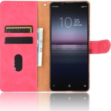 BDT Market Sony Xperia 1 Ii Için Kılıf Tam Koruma Deri Folio Flip Case Kart (Yurt Dışından)