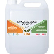 Tito  Üzümlü Sakız Aroması [suda Çözünür] 5 Lt