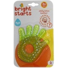 Bright Starts El Şeklinde Sulu Dişlik - Yeşil