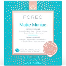 Foreo Ufo™ Matte Maniac 2.0 6'lı Maske