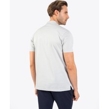 Karaca Erkek Büyük Beden Polo Yaka T-Shirt-Açık Gri
