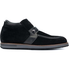 Marıo Brunı Erkek Hakiki Deri Siyah Casual Bot 104 14515 Erk Bot SK23/24 Black Suede