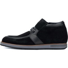 Marıo Brunı Erkek Hakiki Deri Siyah Casual Bot 104 14515 Erk Bot SK23/24 Black Suede