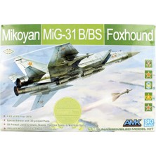 Avantgarde Model Kits Amk 48002 1/48 Ölçek, Mig-31 B/bs Special Edition (Sio Models), Savaş Uçağı Plastik Model Kiti