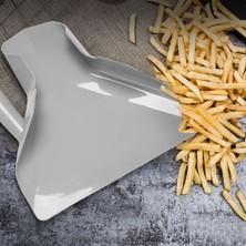 Kigiwaa Plastik Talaş Kepçesi Patates Kızartması Kürek Yükleyici Talaş Paketleme Küreği Huni Patlamış Mısır Fast Food Sağ Kol (Yurt Dışından)