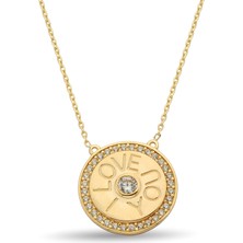 ÇGK KUYUMCULUK Altın Taşlı Kolye CGKKKLY079