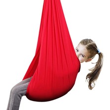 Tekno Trust Kırmızı Yoga Swing Kırmızı Salıncak Duyusal Salıncak Çocuk Aktivite Gelişim Salıncağı Tek Kişilik K