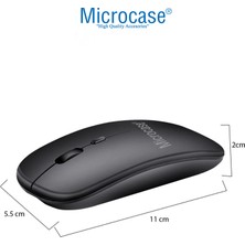 Microcase Samsung Galaxy Tab S9 11 Inch Tablet Çanta + Bluetooth Klavye + Mouse + Tablet Standı Siyah - AL4234