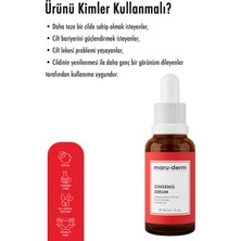 Maru.derm Ginseng Cilt Yenileyici Serum 30 ml