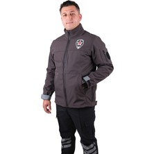 Yalın Üniforma Özel Güvenlik Softshell Mont - Özel Güvenlik Kışlık Mont