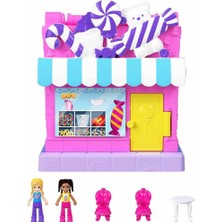 Polly Pocket Pollyville Şeker Dükkanı Oyun Seti HNB03