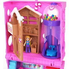 Polly Pocket Pollyville Şeker Dükkanı Oyun Seti HNB03