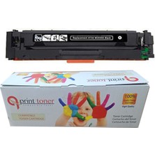 QPrint Hp CF415A W2030A Bk Muadil Toner Çipli Toner Siyah 2400 Sayfa