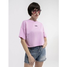 Loft Long Crop Kadın Tshirt K.kol