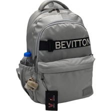 Bevitton Özel Su Itici Kumaş  Taş Okul Sırt Çantası 34200