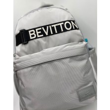 Bevitton Özel Su Itici Kumaş  Taş Okul Sırt Çantası 34200