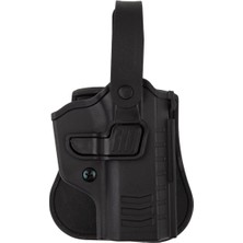 Polis Sepeti To Gun Holster Tisaş Zig 14 Tabanca Kılıfı Seviye 2 Siyah