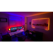 Voxify Led Lambader Oda Aydınlatma Sistemi Full Rgb Çok Özellik Full Renk Led Rbg Lambader