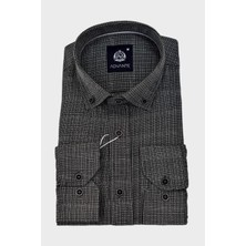 Advante Erkek Klasik Uzun Kol Hasır Dokuma Gömlek BGL-ST03508