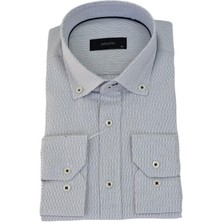 Advante Erkek Klasik Uzun Kol Çizğili Gömlek BGL-ST03511