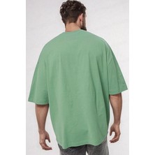 Teenage Millionaire Erkek Spectacular Açık Yeşil Oversize Salas Boyfriend T-Shirt
