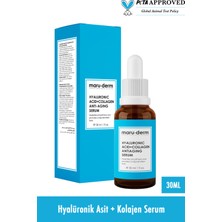 Maru.derm ve Hyalüronik Asit Anti-Age Cilt Bakım Serumu 30 ml